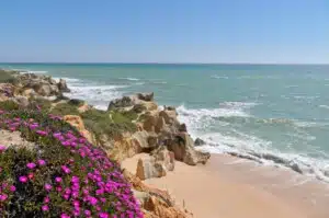 Praia da Galé, Albufeira, Portugal.