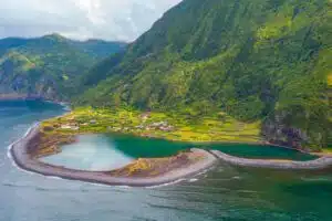 Faja Caldeira Santo Cristo Sur L'île São Jorge Aux Açores