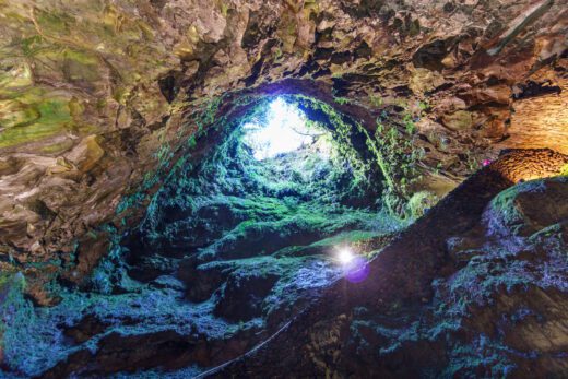 Grottes d'Algar do Carvao, Terceira, Açores