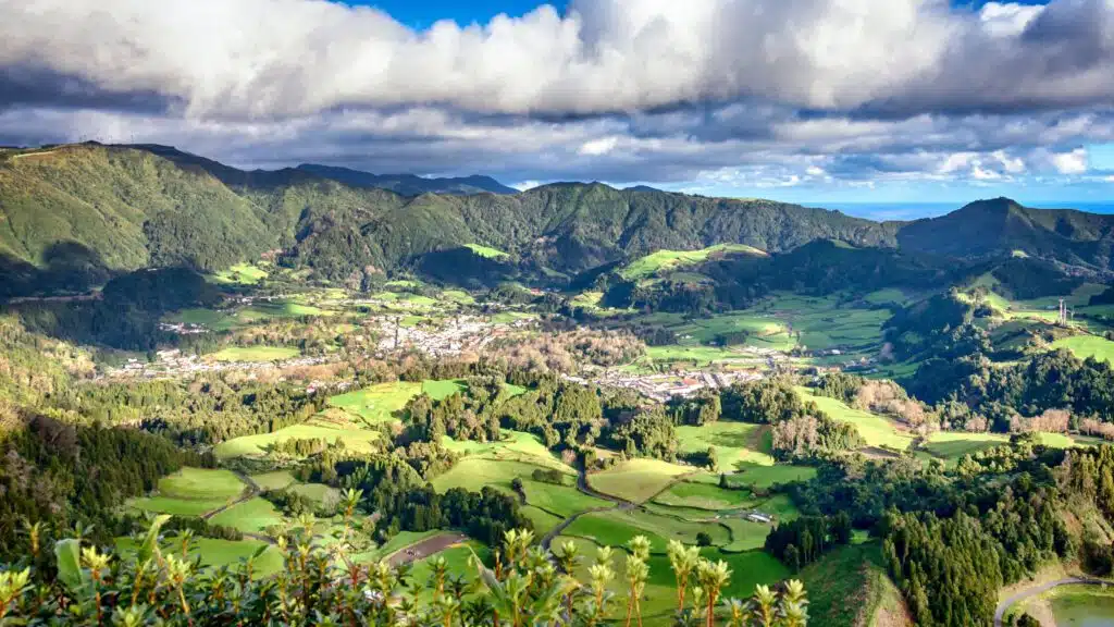 Furnas Vallée de São Miguel, Açores, Portugal
