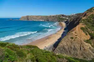 Plage d’Arrifana dans l’Alentejo