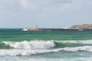 Praia de Supertubos, Peniche, Portugal